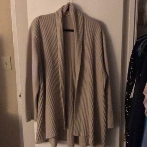 Oatmeal knit cardigan